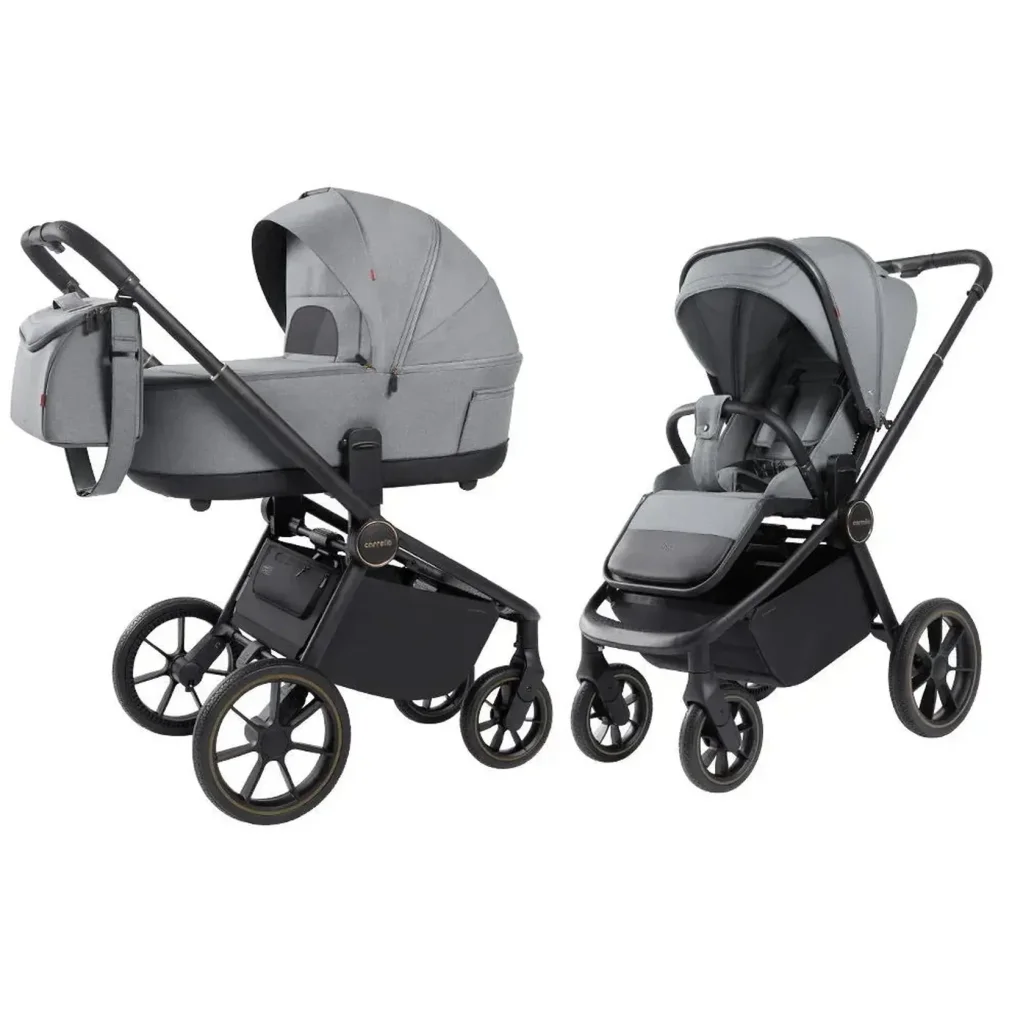 Коляска універсальна CARRELLO Epica CRL-8510 (2in1) Silver Grey