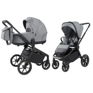 Коляска універсальна CARRELLO Epica CRL-8510 (2in1) Silver Grey