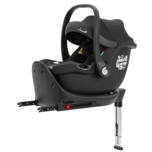 Автокрісло+база CARRELLO Ammonite CRL-8803 Absolute Black i-Size 40-87см ISOFIX