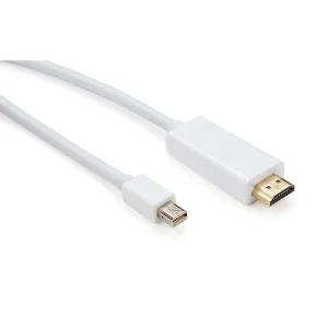 Кабель Vinga miniDisplay port to HDMI 1.8m (DPHDMI02-1.8)
