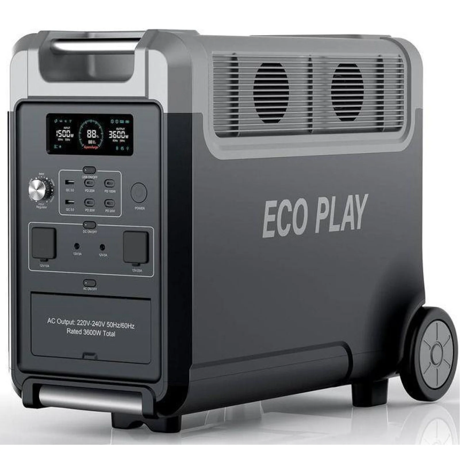 Зарядная станция EcoPlay SYD3600 (3600 Вт, 3840 Вт/ч)