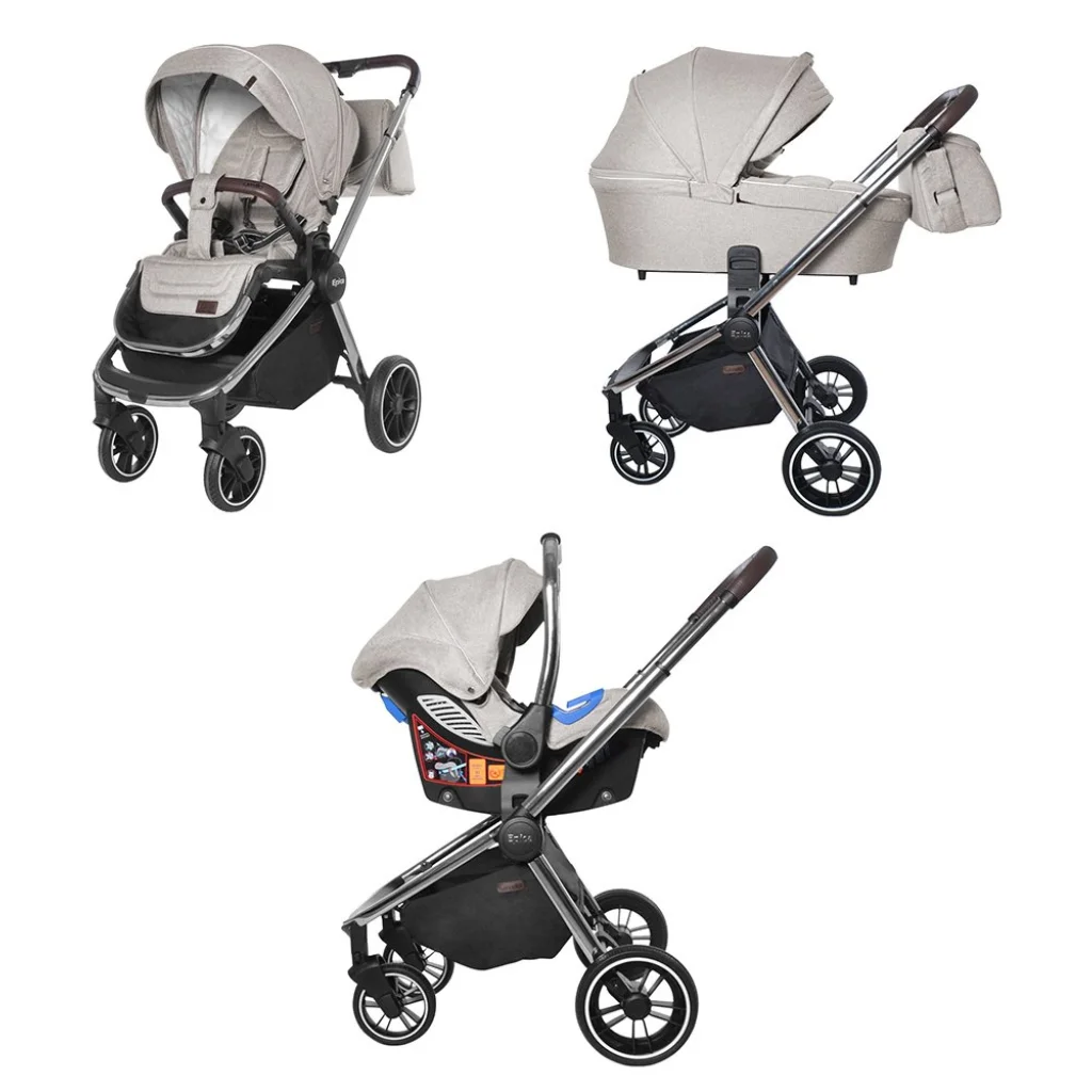 Коляска універсальна CARRELLO Epica CRL-8511 (3in1) Almond Beige
