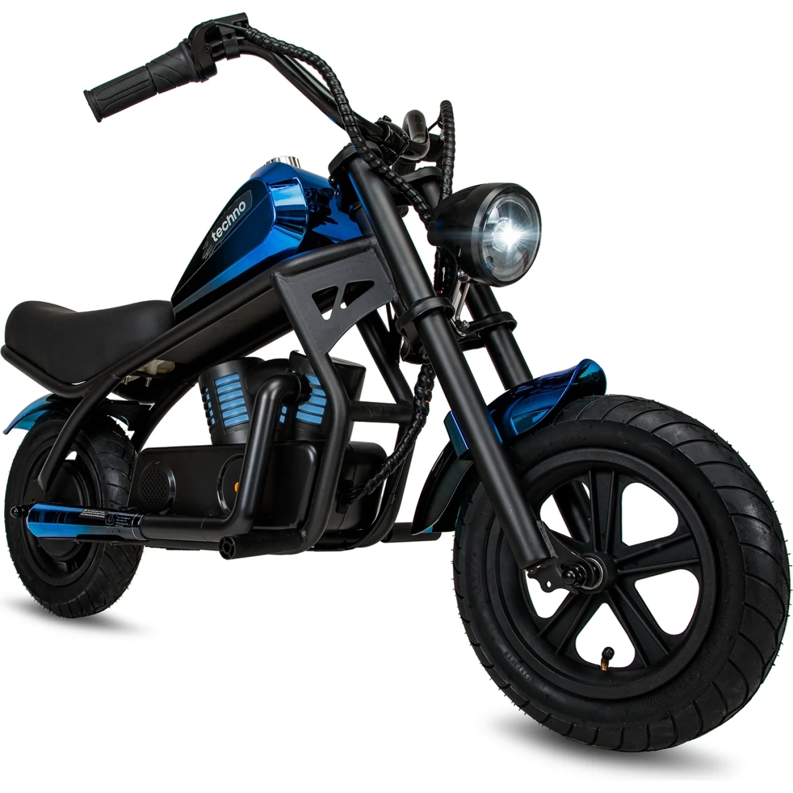 Электомотоцикл детский 180 Вт Techno ES-60 Blue-Black EU