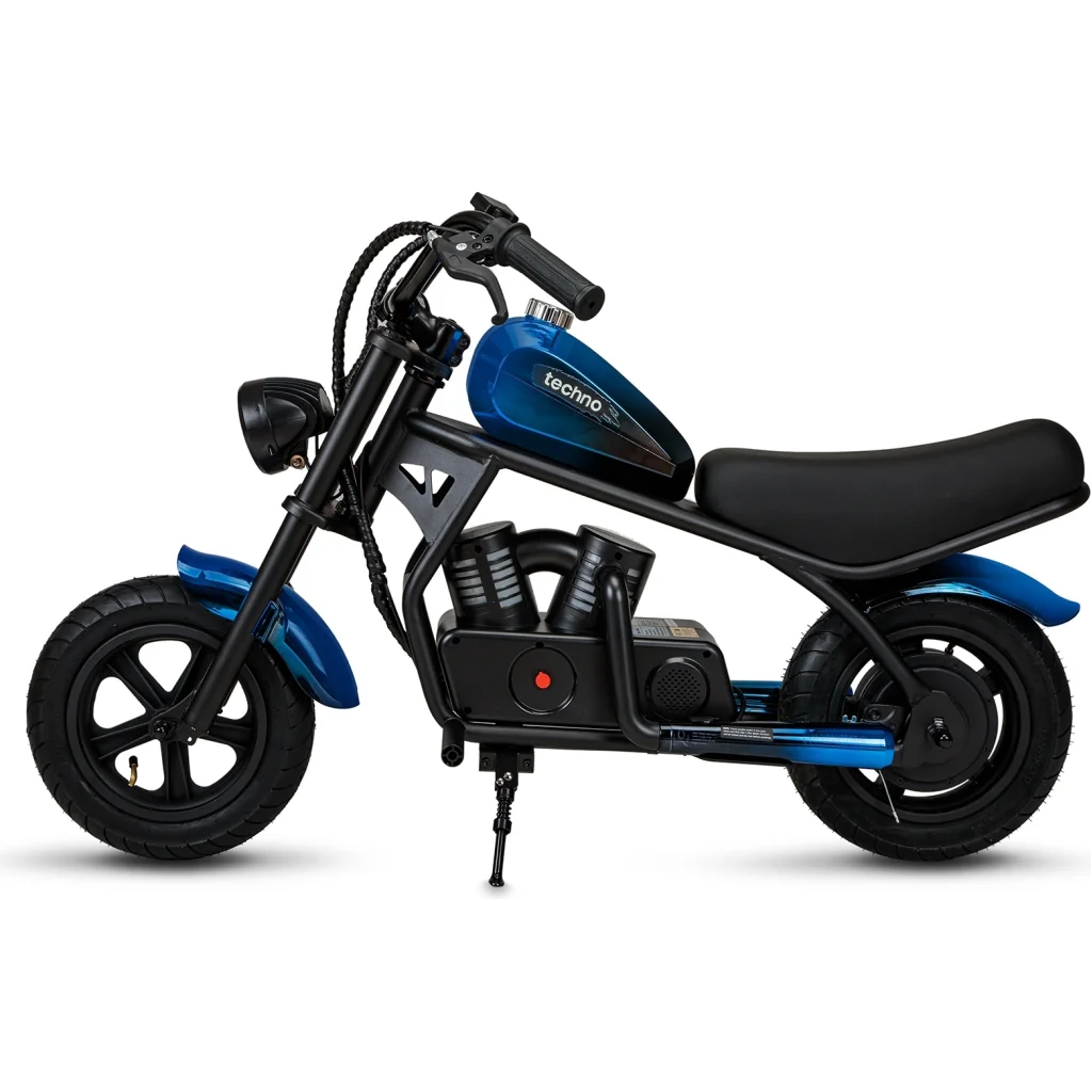 Электомотоцикл детский 180 Вт Techno ES-60 Blue-Black EU