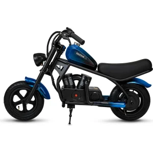 Электомотоцикл детский 180 Вт Techno ES-60 Blue-Black EU