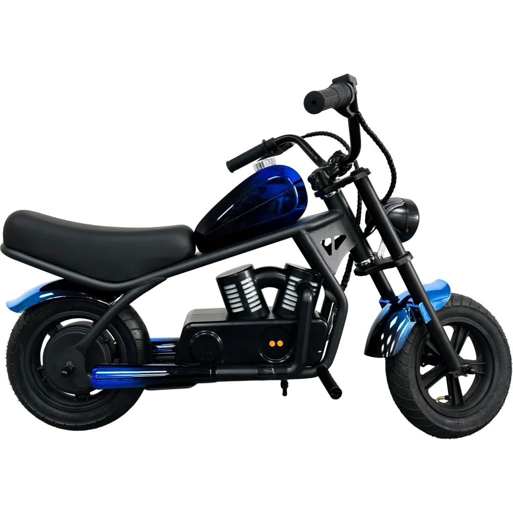 Электомотоцикл детский 180 Вт Techno ES-60 Blue-Black EU