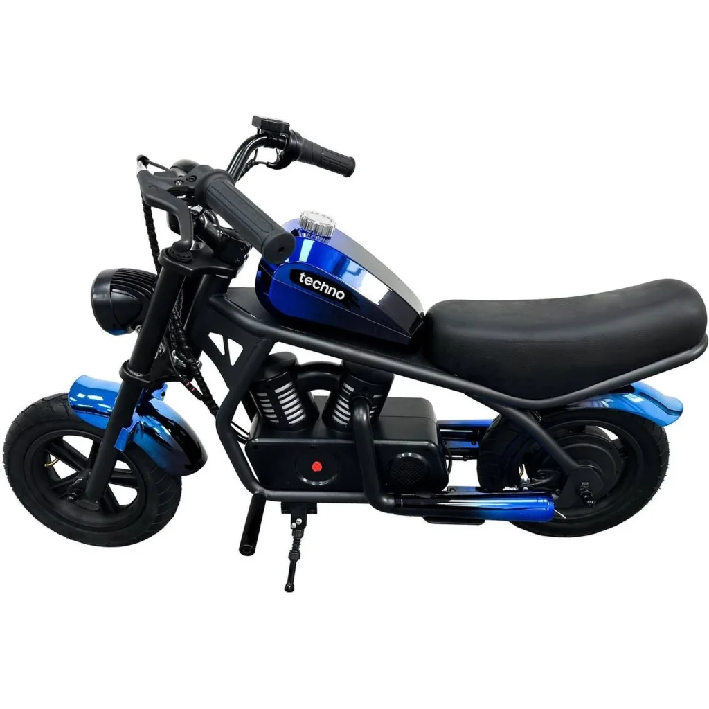 Электомотоцикл детский 180 Вт Techno ES-60 Blue-Black EU
