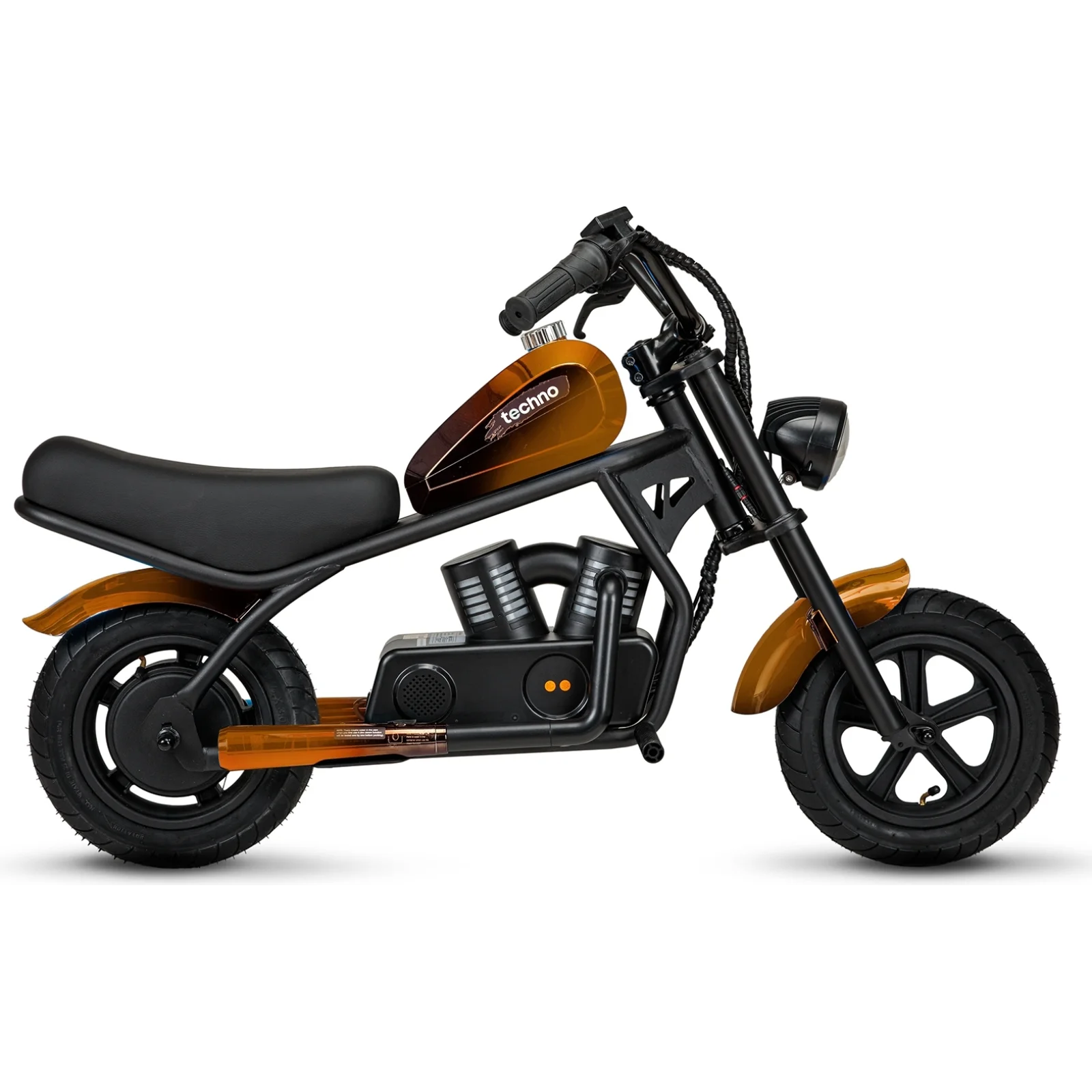 Электомотоцикл детский 180 Вт Techno ES-60 Orange-Black EU