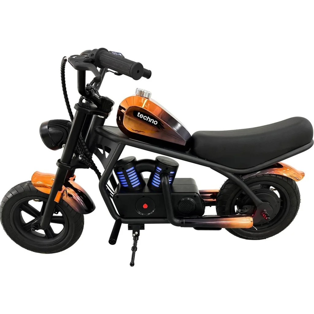 Електомотоцикл дитячий 180 Вт Techno ES-60 Orange-Black EU