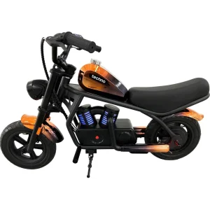 Електомотоцикл дитячий 180 Вт Techno ES-60 Orange-Black EU