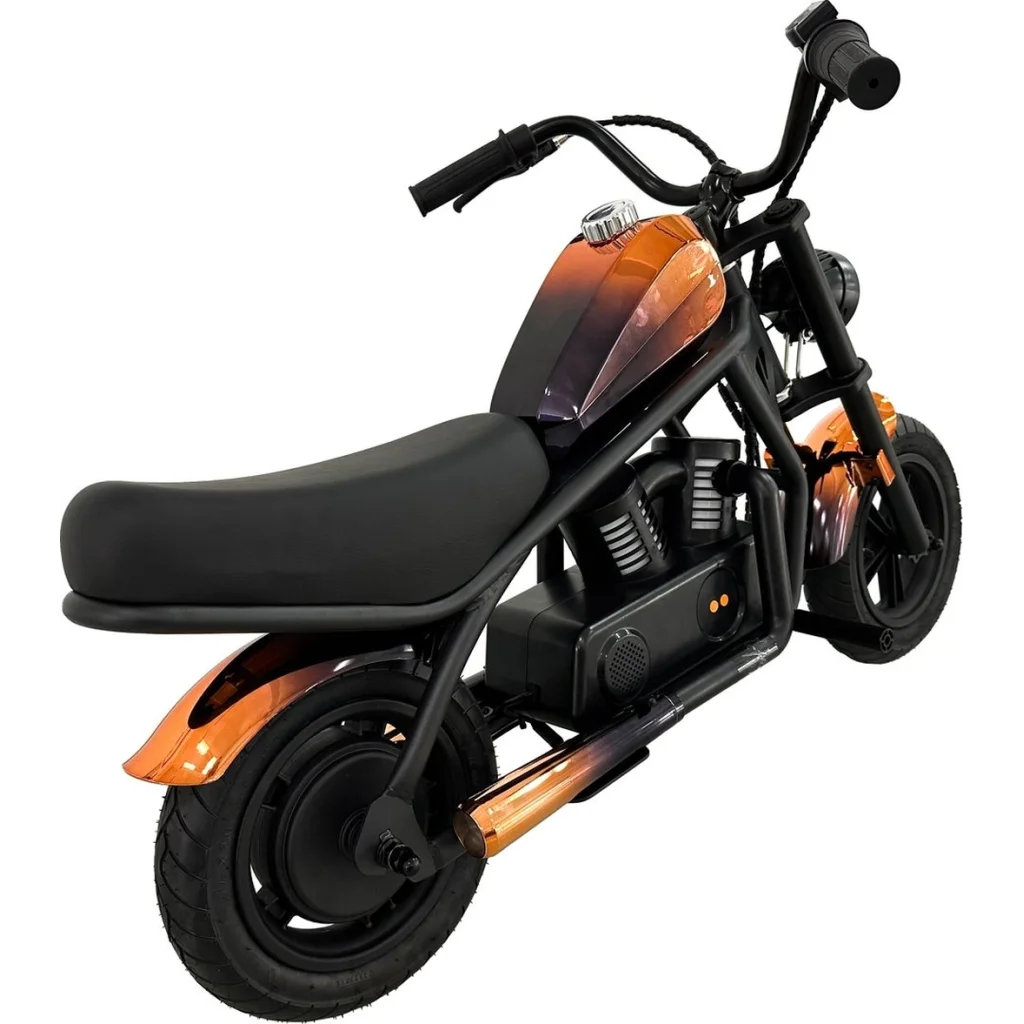 Електомотоцикл дитячий 180 Вт Techno ES-60 Orange-Black EU