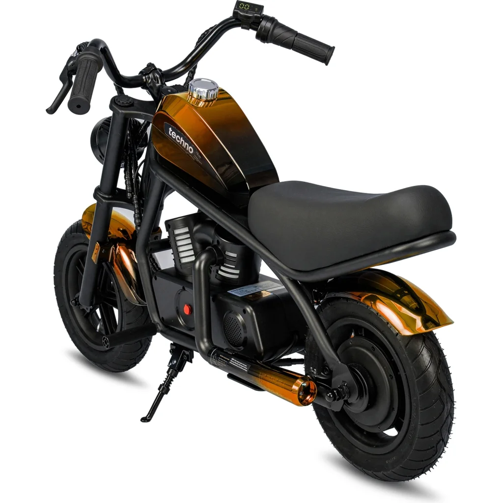 Електомотоцикл дитячий 180 Вт Techno ES-60 Orange-Black EU