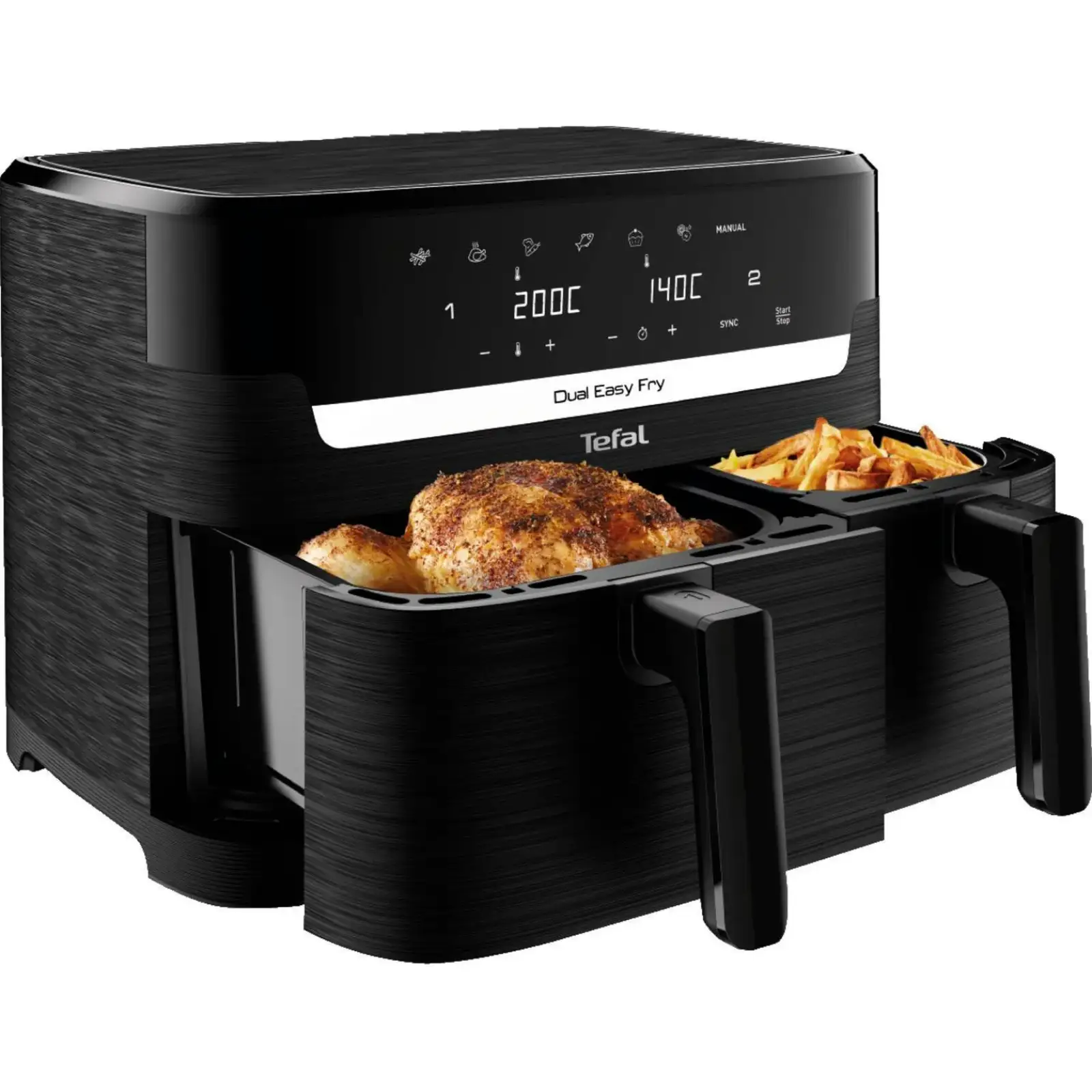 Мультипіч Tefal Dual Easy Fry EY901N10
