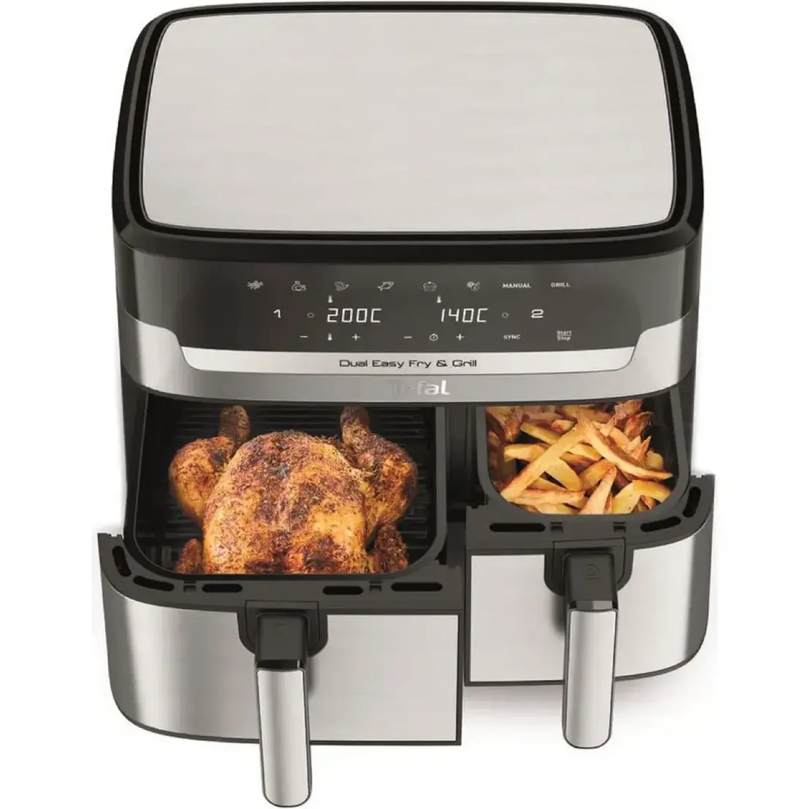 Мультипіч Tefal Dual Easy Fry&Grill Air Fryer (EY905D10)