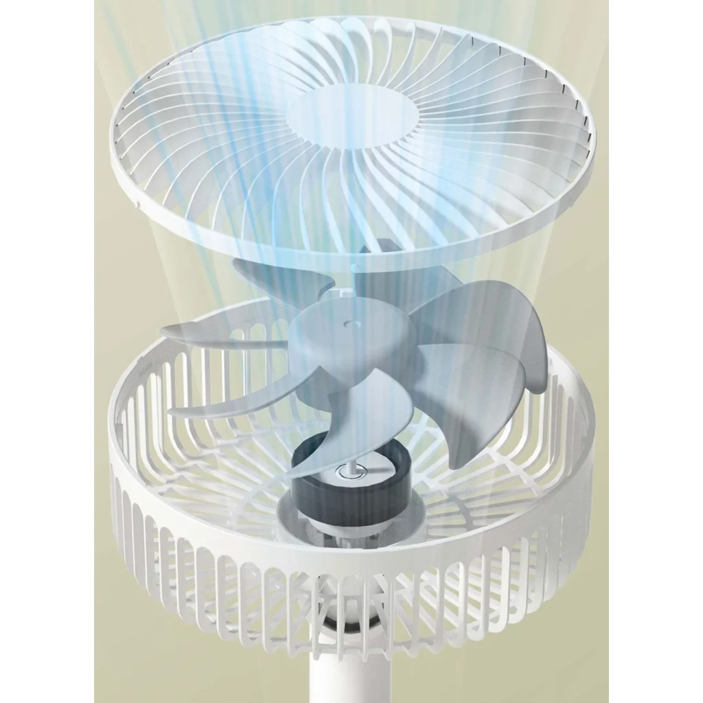 Вентилятор Jile Desktop Small Fan F29C White EU