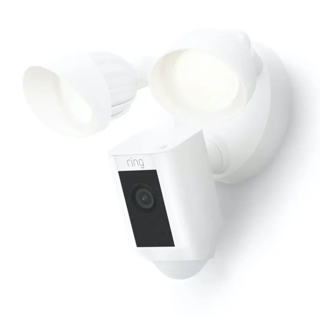 IP-видеокамера Ring Floodlight Cam Wired Plus White