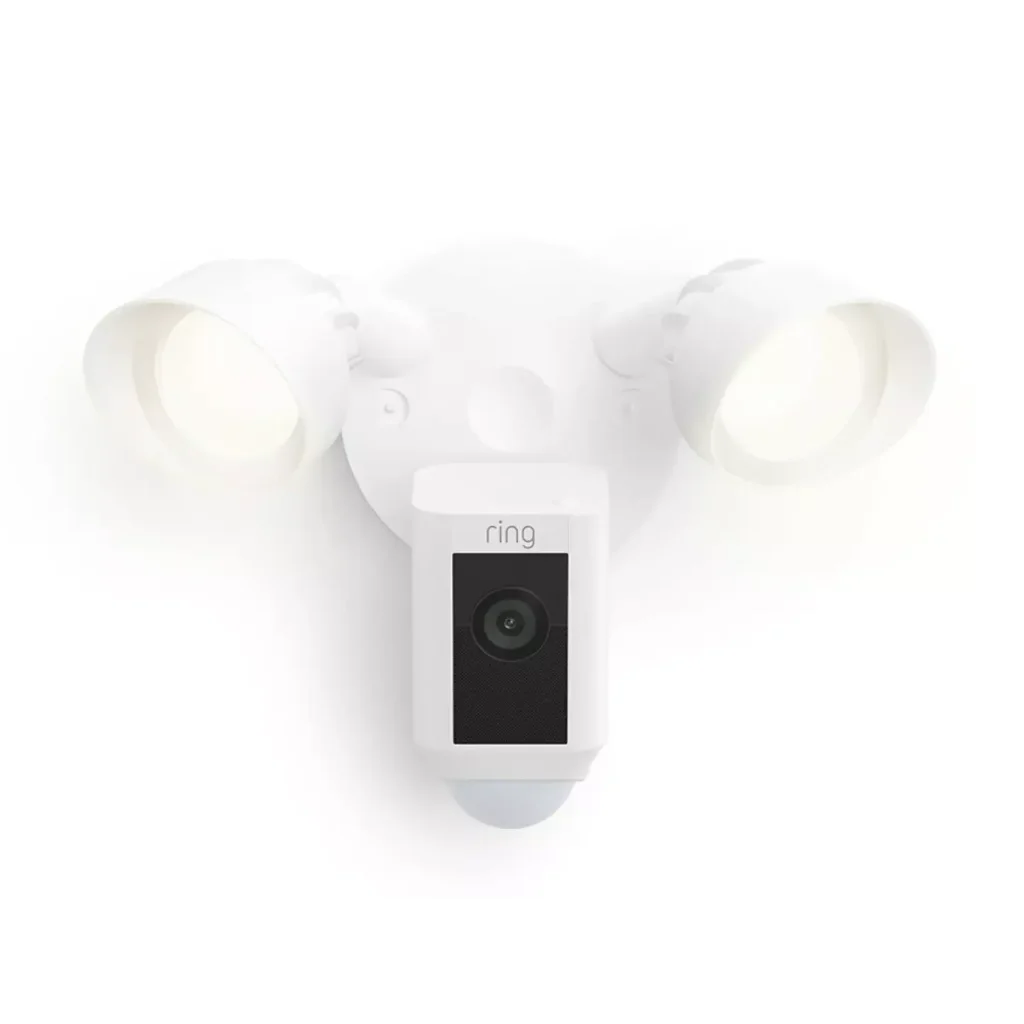 IP-видеокамера Ring Floodlight Cam Wired Plus White