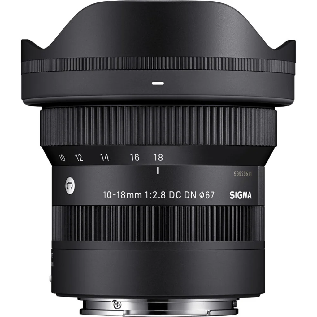 Об'єктив Sigma 10-18mm f/2.8 DC DN Contemporary (for Canon-RF)