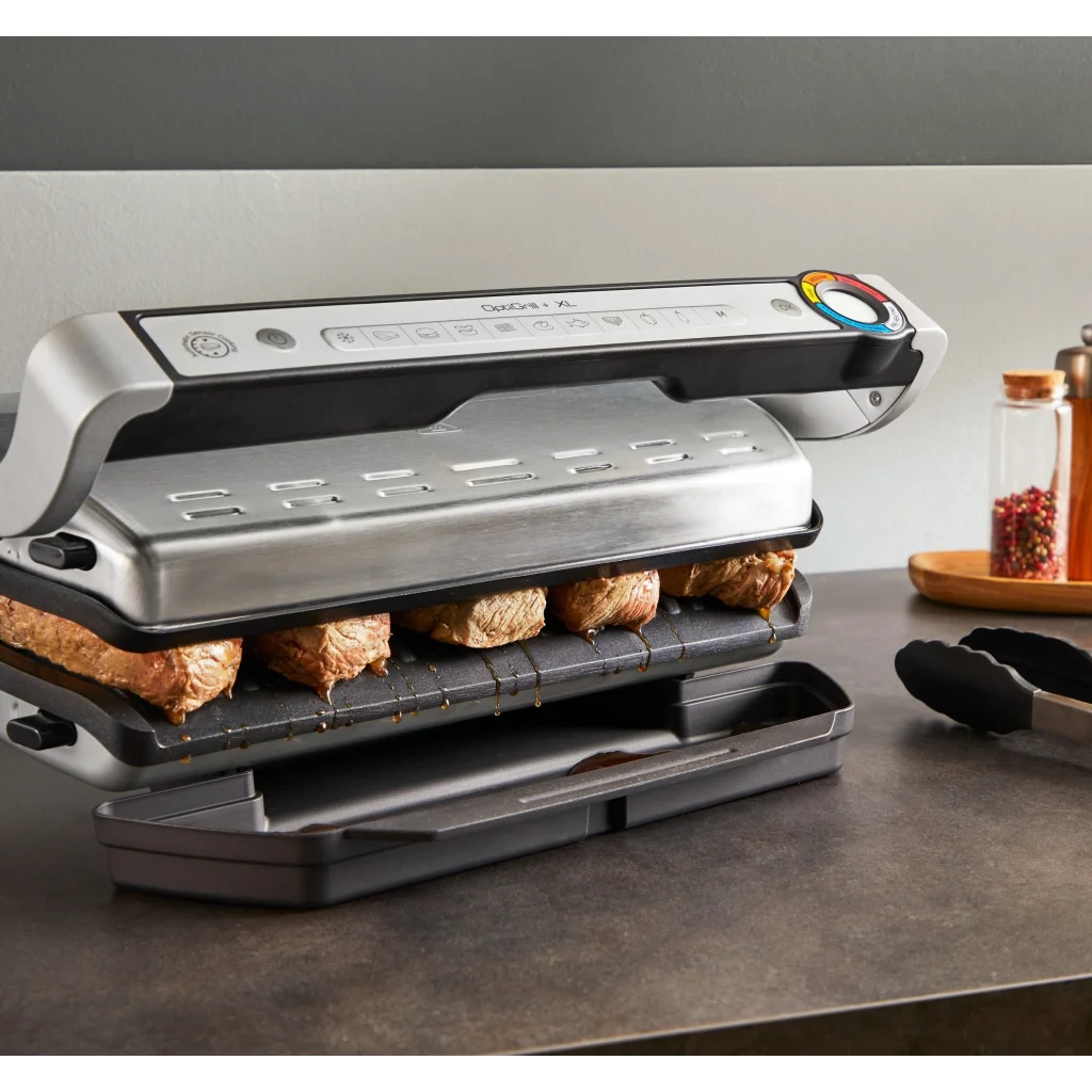 Електрогриль притискний Tefal OptiGrill+ XL (GC728D10)