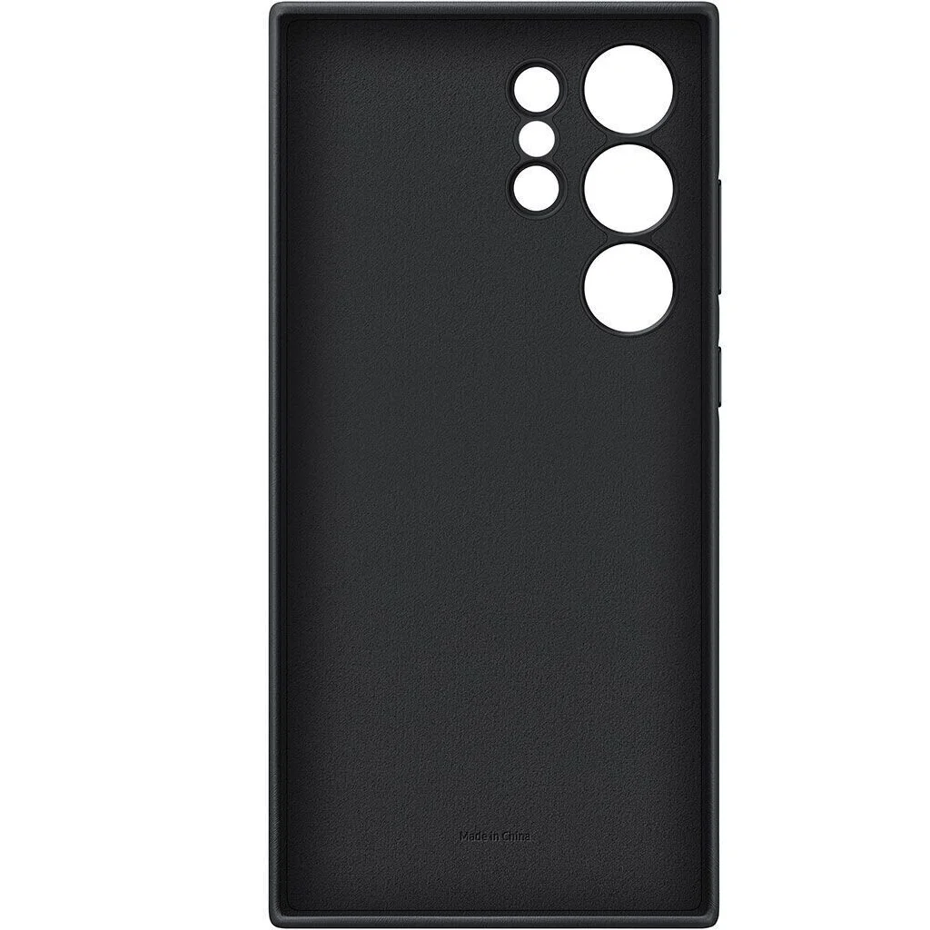 Чохол Samsung Leather Case для Samsung Galaxy S24 Ultra Black (GP-FPS928HCABW)