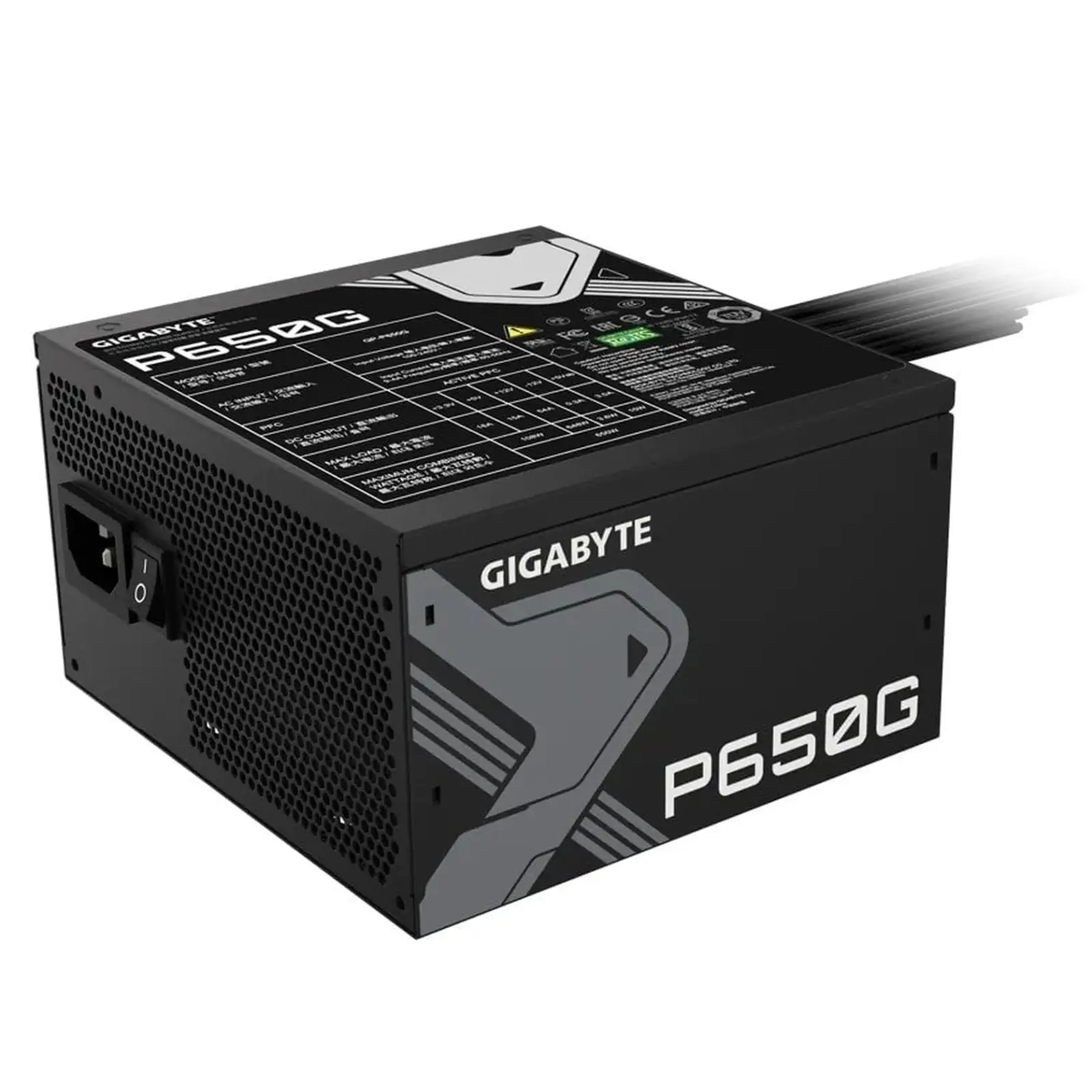 Блок живлення GIGABYTE P650G 650W (GP-P650G)