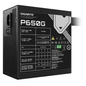 Блок живлення GIGABYTE P650G 650W (GP-P650G)