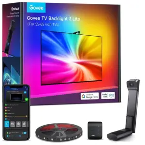 Набор адаптивной подсветки Govee H6099 Backlight 3 Lite 55-65', RGBIC, WI-FI/Bluetooth Black (H60993D1)