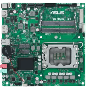 Материнська плата Asus Pro H610T D4-CSM Socket 1700 UA