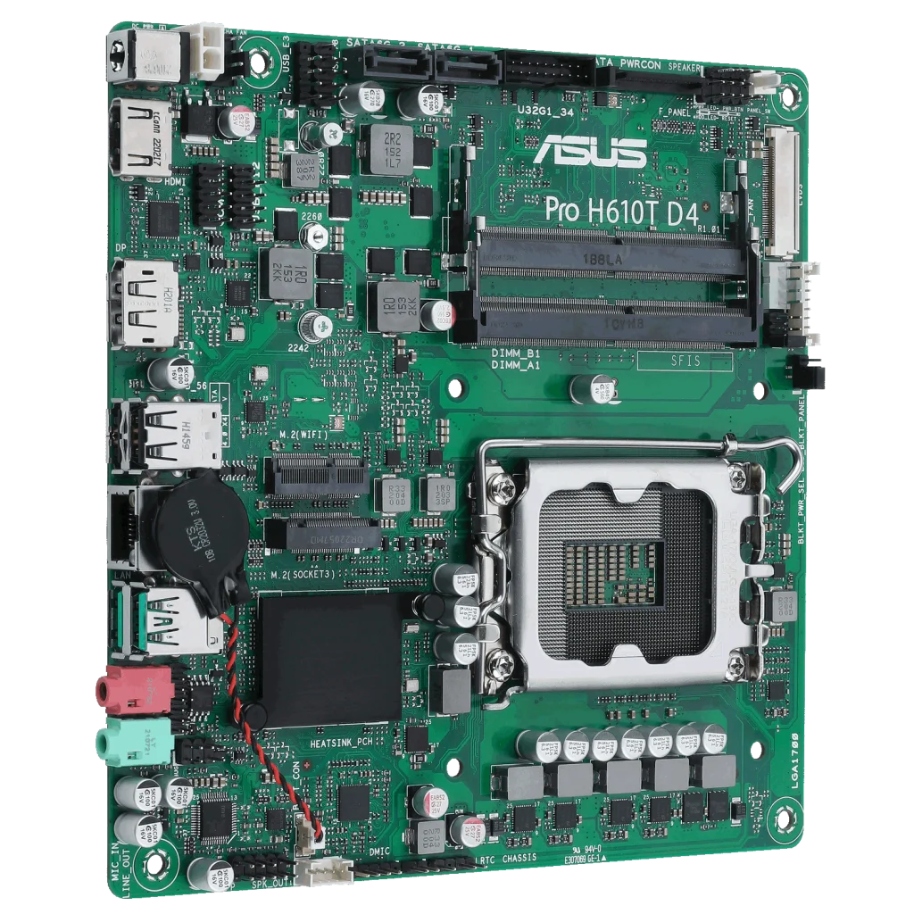 Материнська плата Asus Pro H610T D4-CSM Socket 1700 UA