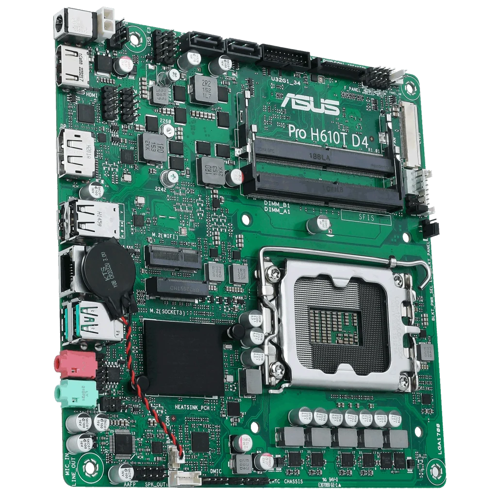 Материнська плата Asus Pro H610T D4-CSM Socket 1700 UA