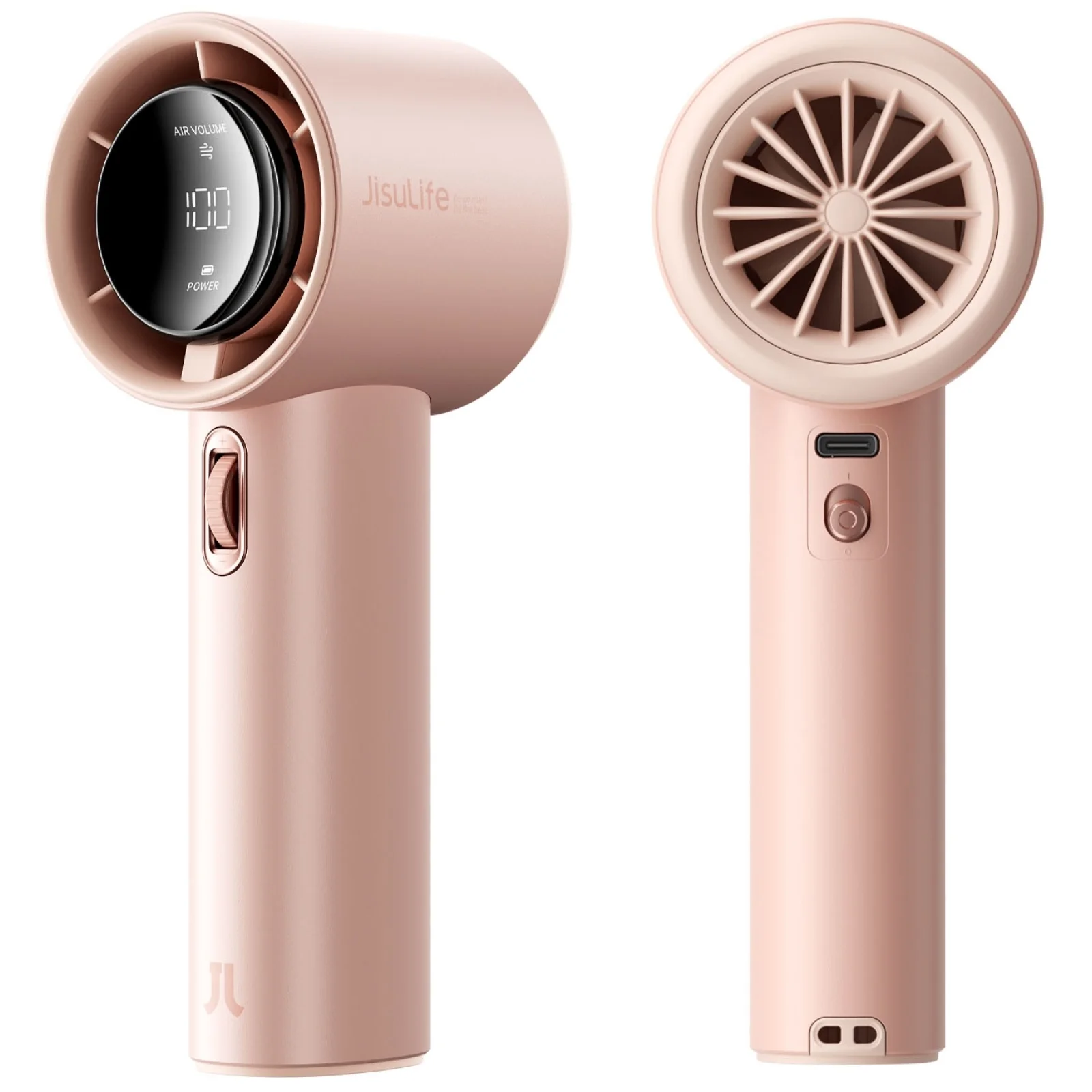 Вентилятор портативний Jisulife Handheld Fan Pro1 Pink EU