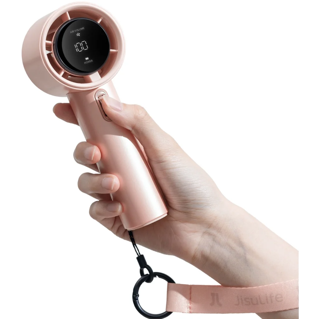 Вентилятор портативний Jisulife Handheld Fan Pro1 Pink EU