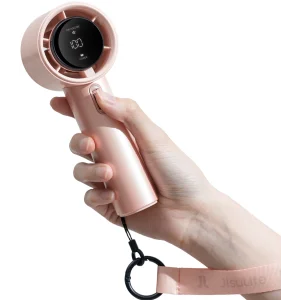 Вентилятор портативний Jisulife Handheld Fan Pro1 Pink EU