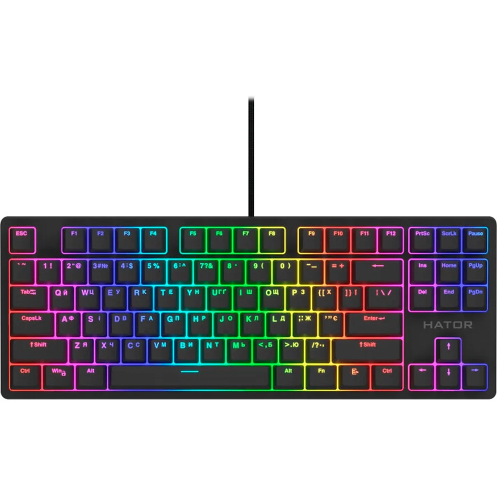 Клавіатура Hator Rockfall 2 Optica TKL Switch Black (HTK-730)