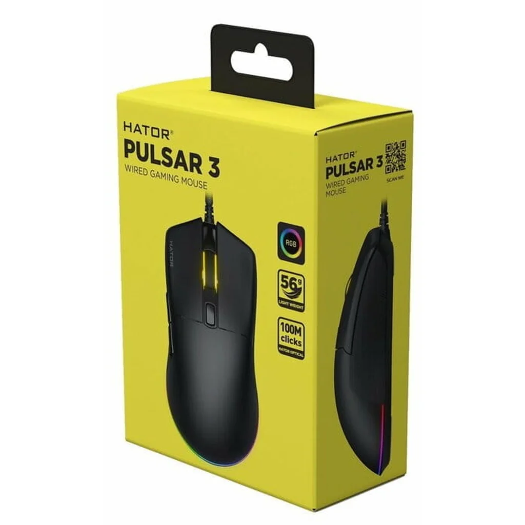 Мышь Hator Pulsar 3 Black (HTM610)