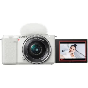 Фотоапарат Sony ZV-E10 kit (16-50mm) White (ILCZVE10LW.CEC)