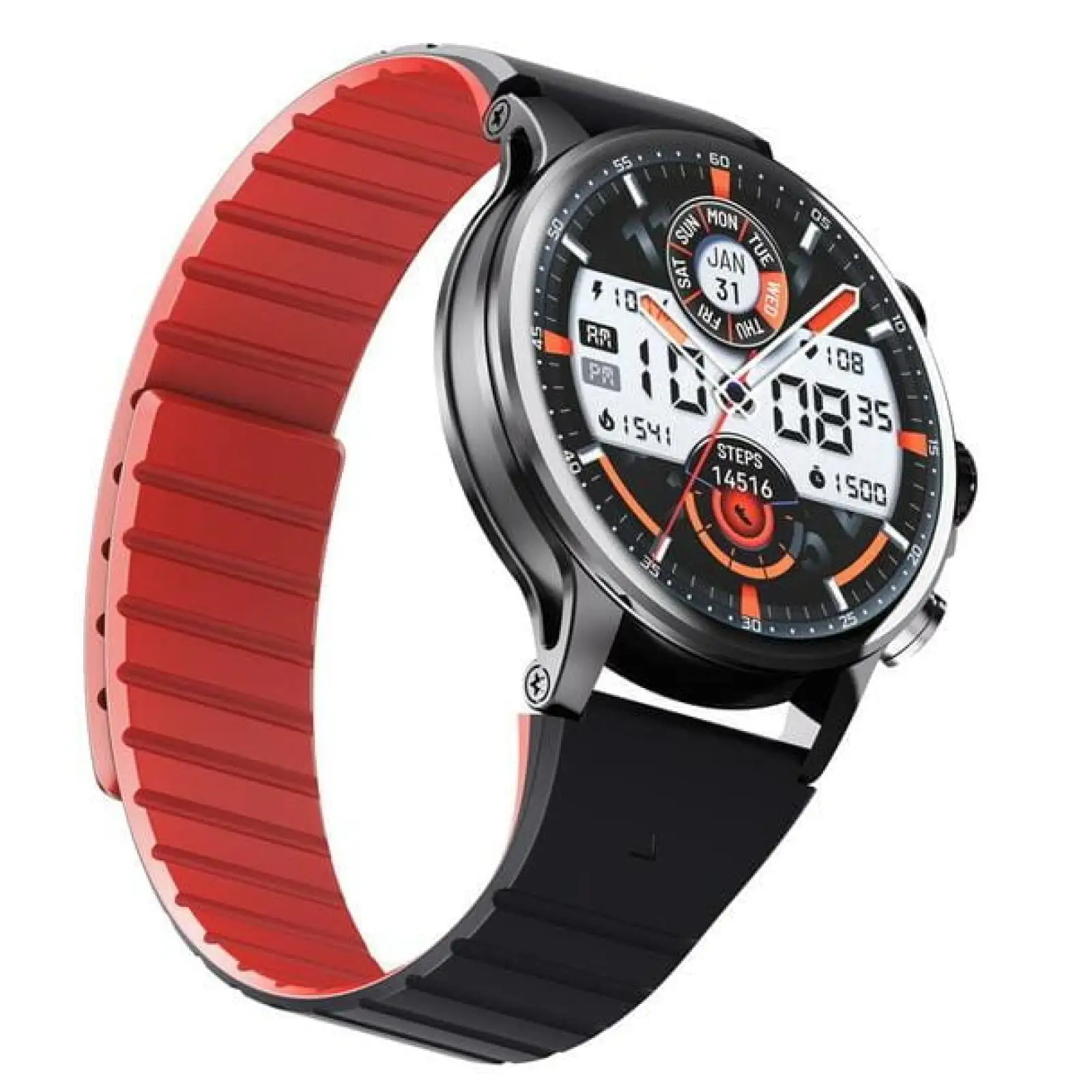 Смарт-годинник iMiLab iMiki Holo Ultra Black Magnetic Strap UA
