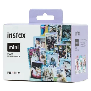 Фотобумага Fujifilm Instax Mini Deco Film Bundle (30шт) – 3 картриджа по 10 листов Confetti, Blue, Mermaid