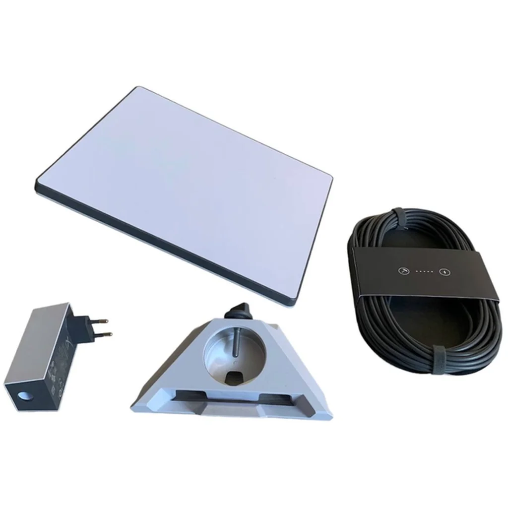 Спутниковый модем Starlink Internet Satellite Mini автоверсия + адаптер для авто 12-24v Black