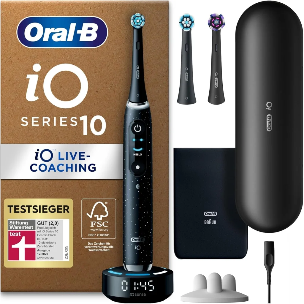 Зубна електрощітка Oral-B iO Series 10 Plus Edition Black (iOM10.2Q4.2AD)