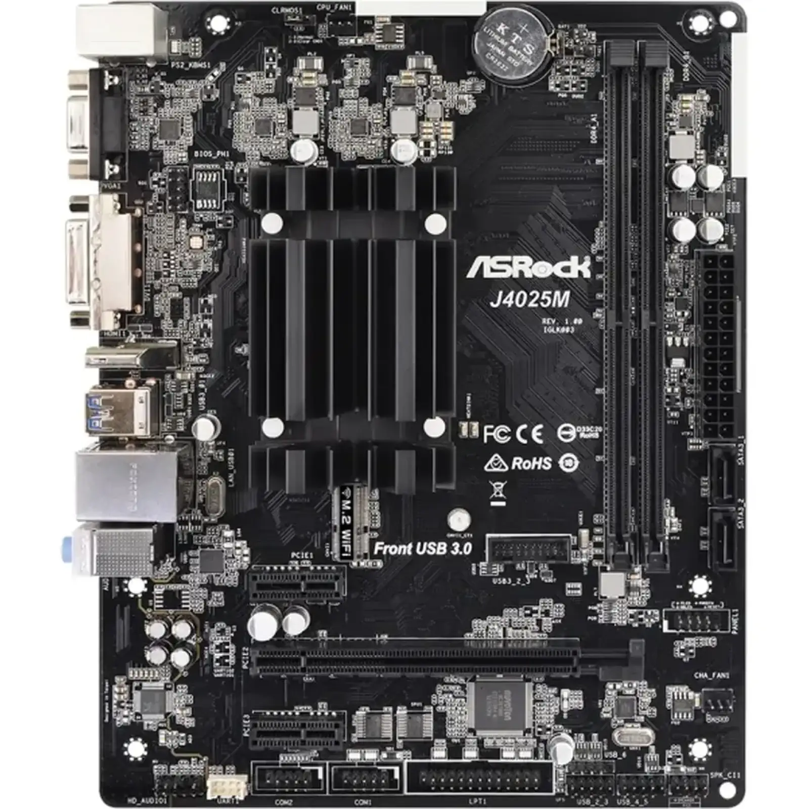 Материнская плата ASRock J4025M UA