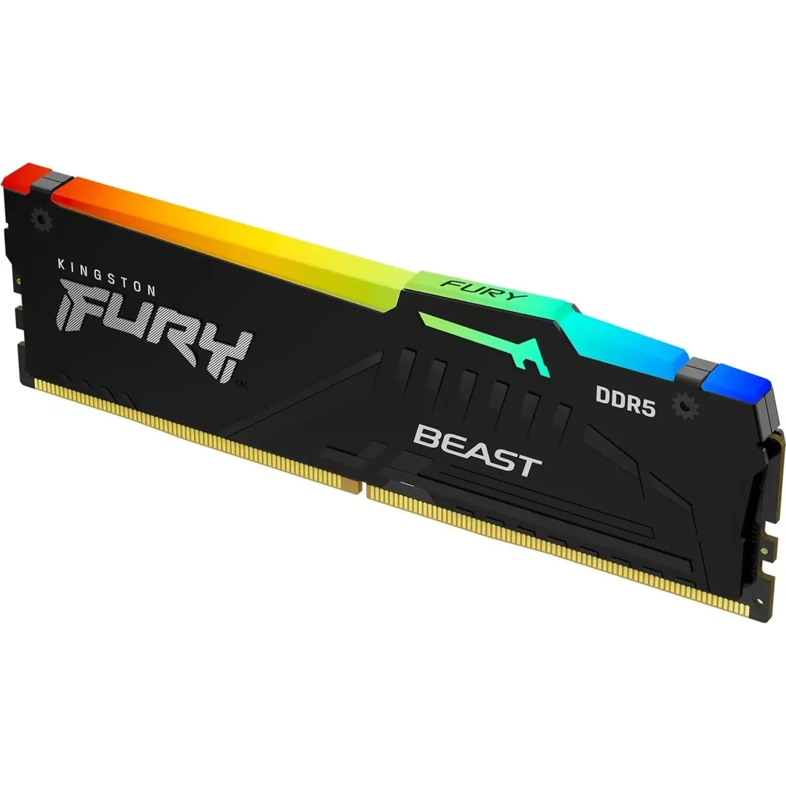 Оперативная память Kingston FURY 64 GB (2x32GB) DDR5 6000 MHz Beast RGB EXPO (KF560C36BBEAK2-64)