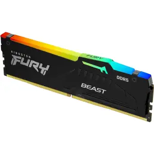 Оперативная память Kingston FURY 64 GB (2x32GB) DDR5 6000 MHz Beast RGB EXPO (KF560C36BBEAK2-64)