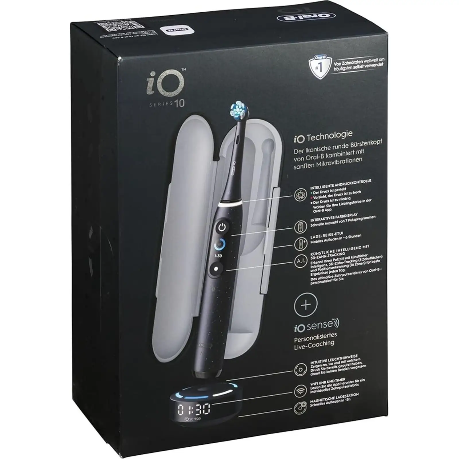Зубна електрощітка Oral-B iO Series 10 Luxe Edition Cosmic Black