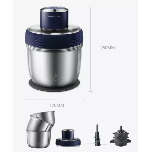 Измельчитель-мясорубка Xiaomi Morphy Richards Food Processor (вилка USA) Blue (MR9401A)