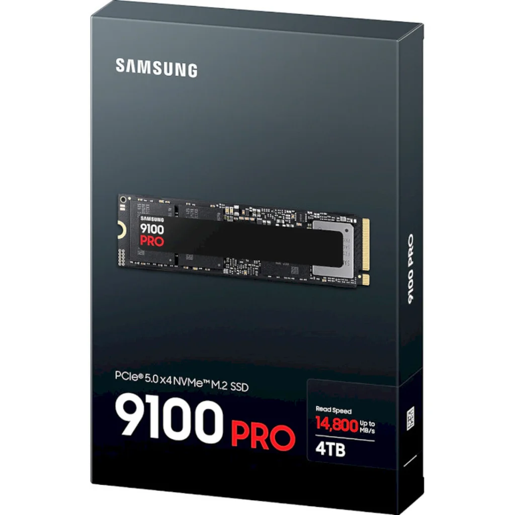SSD накопитель внутренний Samsung G5 M.2 NVME 4TB 9100 PRO (MZ-VAP4T0BW) UA
