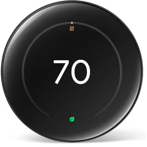 Термостат Google Nest Learning Thermostat (4th Gen, 2024) Polished Obsidian