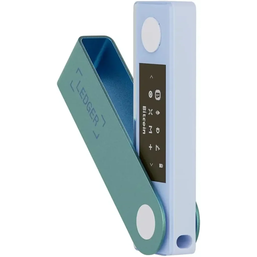 Криптогаманець Ledger Nano S Plus Pastel Green