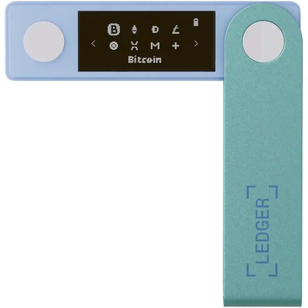 Криптогаманець Ledger Nano S Plus Pastel Green