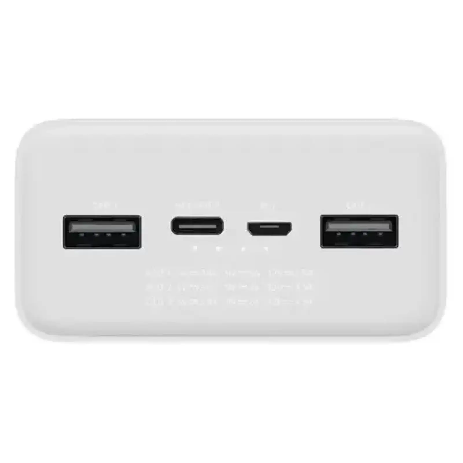 Зовнішній акумулятор Xiaomi Mi Power Bank 3 30000 mAh 18W White (PB3018ZM, VXN4307CN)